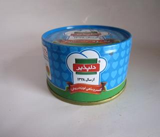 کنسرو ماهی تن دلپذیر delpazir